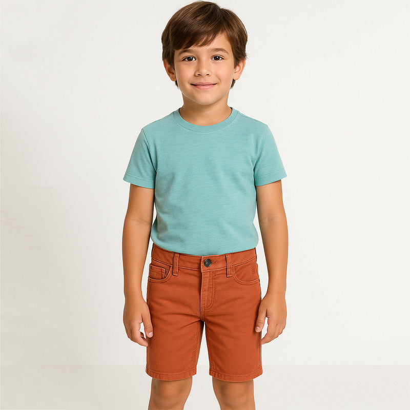 Bermuda Para Niño Mod.3228 Apricot Marca Mayoral®