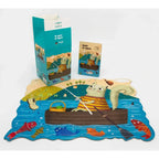Gato Al Agua | Caja Didáctica: Puzzle Y Libro (+3)