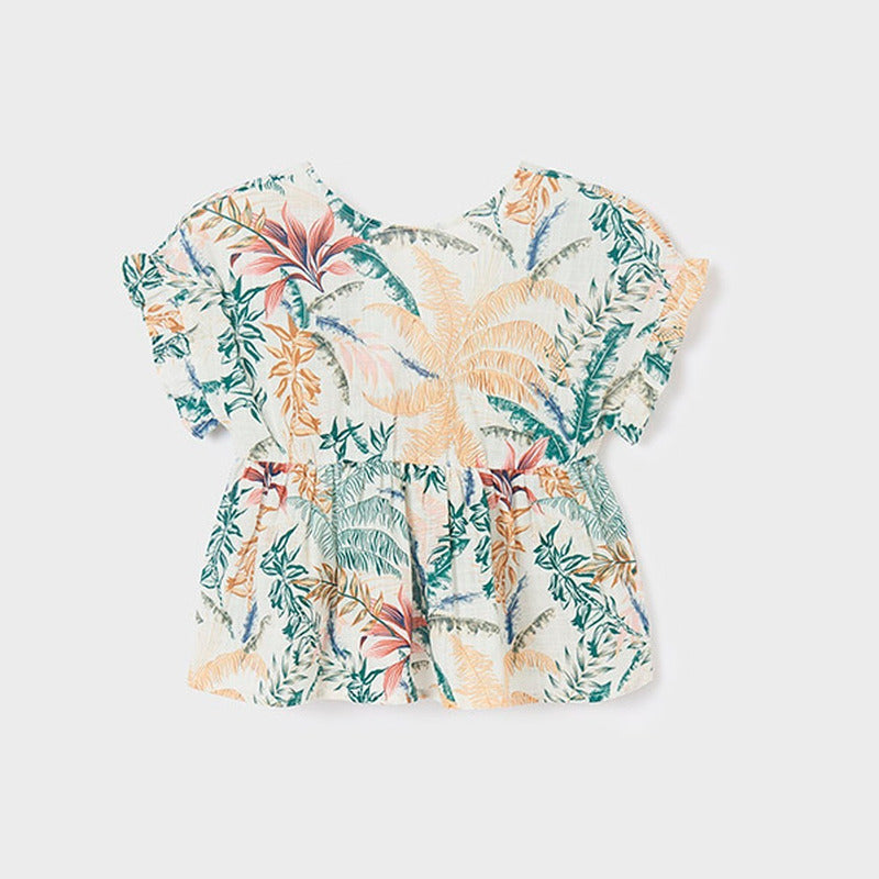 Blusa Estampada De Niña Mod.6131 Marca Mayoral®