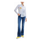 Camisa Casual Para Mujer Mod. 23swcw43/5151 Desigual® Multicolor Rayas Xs