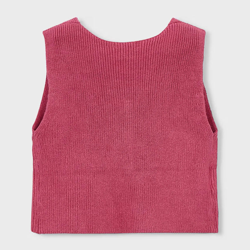 Chaleco Ligero Casual Para Niña Mod.3385 Marca Mayoral® Petalo Lisa 9 Años