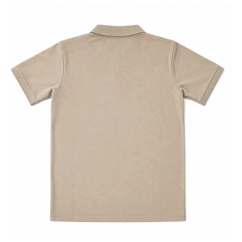 Playera Polo Regular Fit Para Hombre Mod. Apolbs Bobois® Arena Eeg Lisa