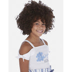 Blusa Manga Caída Para Niña Mod.6029 Marca Mayoral®