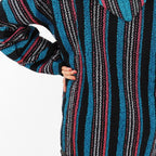 Suéter Poncho Canguro Artesanal Hoodie Acrilico Colores