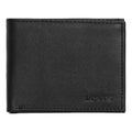 Billetera De Hombre Bifold Mod.87522-0090 Marca Levi's® Negro Liso