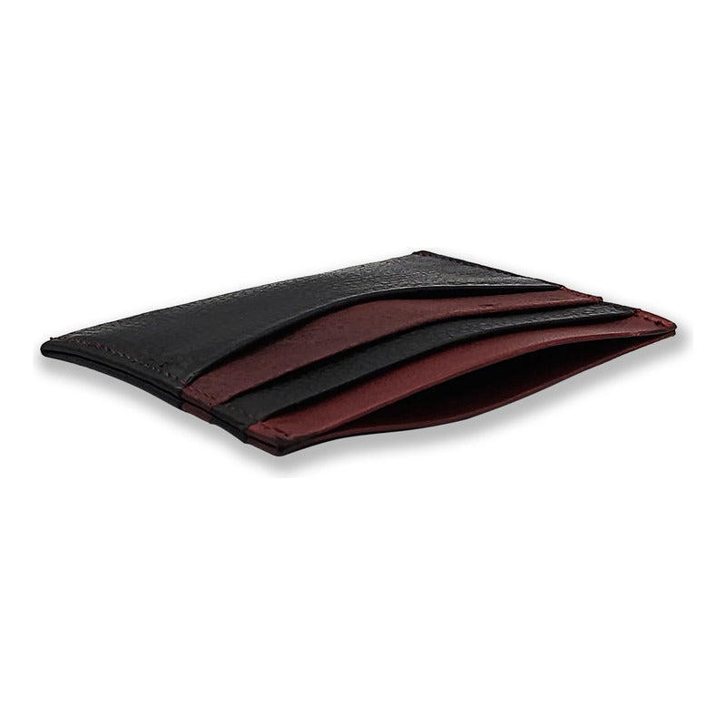 Tarjetero De Piel 7 Ranuras Mod.413 Marca Giron®