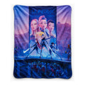 Cobertor Ligero Super Suave Matrimonial Diseños Providencia® Las Guerreras Del K-pop 850 G Multicolor