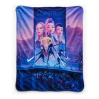Cobertor Ligero Super Suave Matrimonial Diseños Providencia® Las Guerreras Del K-pop 850 G Multicolor