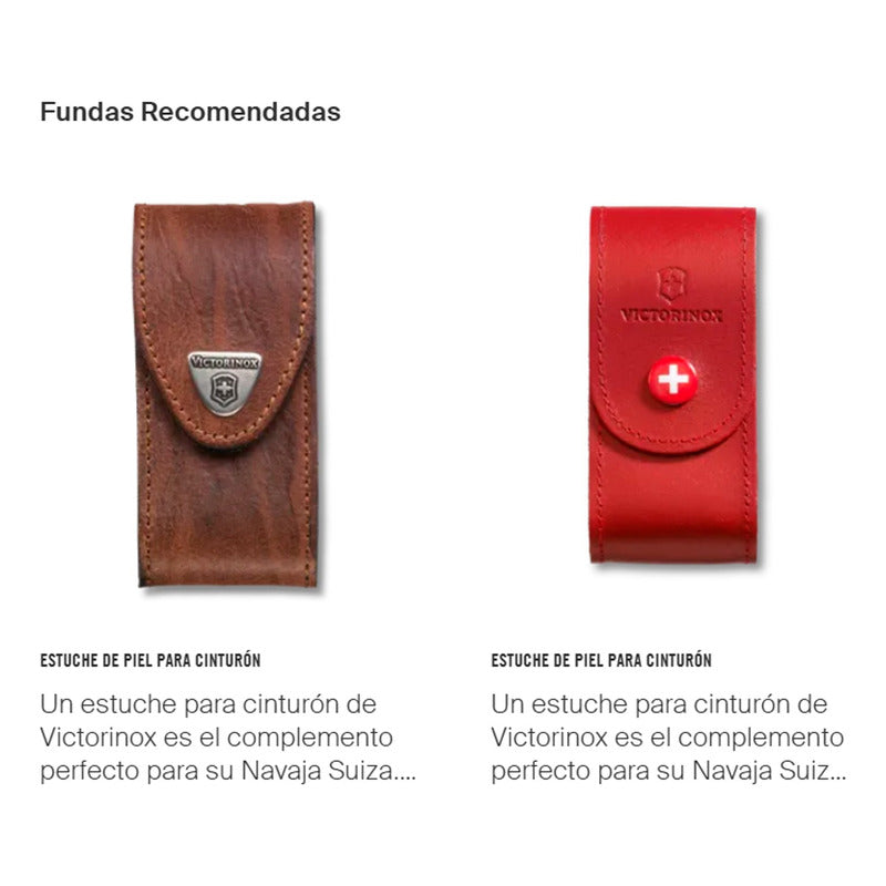Navaja De Bolsillo 1.6791.63 Swiss Champ Wood Victorinox® Marrón