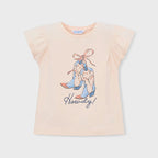 Blusa Casual Para Niña Mod. 3007 Marca Mayoral® Salmon Lisa 6 Años