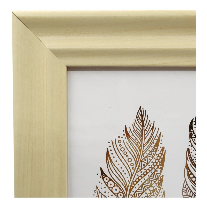 Portarretrato Con Marco Plástico-vidrio Para Mesa