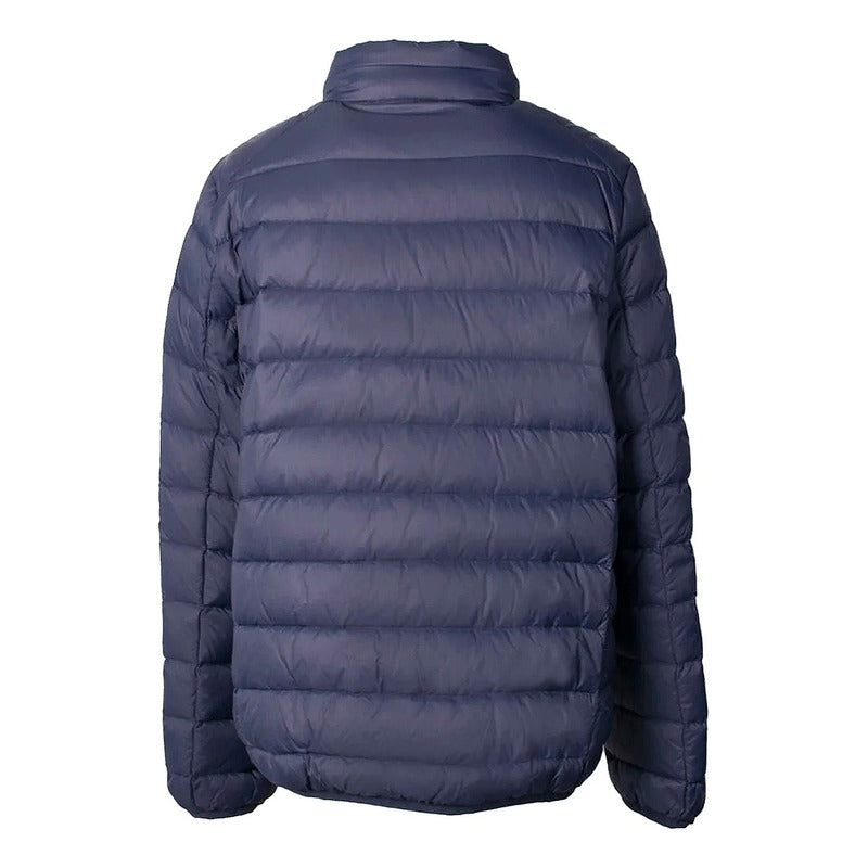 Chamarra Capitonada Para Niño Mod. Bw83-pol8884 Greenlander® Azul Oscuro G Lisa