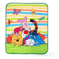 Manta De Cuna Raschel 140x110cm Dibujosanimados Providencia® Winiie Phoo Amigos 500 G Amarillo