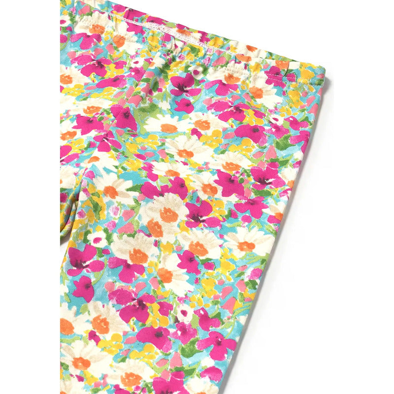Pantalón Casual Para Niña Mod.1733 Marca Mayoral® Multicolor Floreado 3 Años