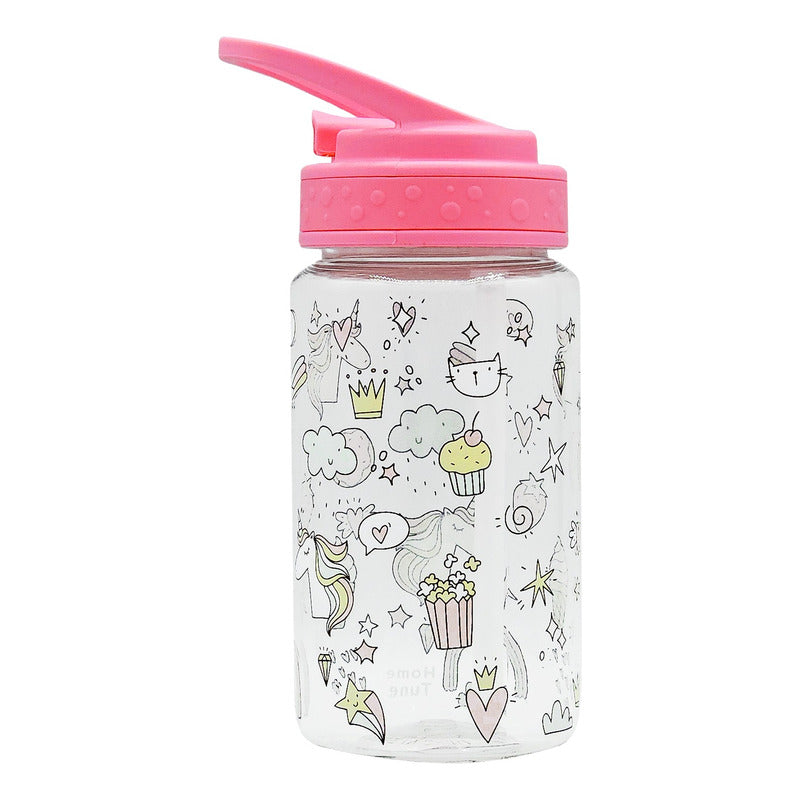 Botella De Agua 450 Ml Para Niños Diseños Divertidos