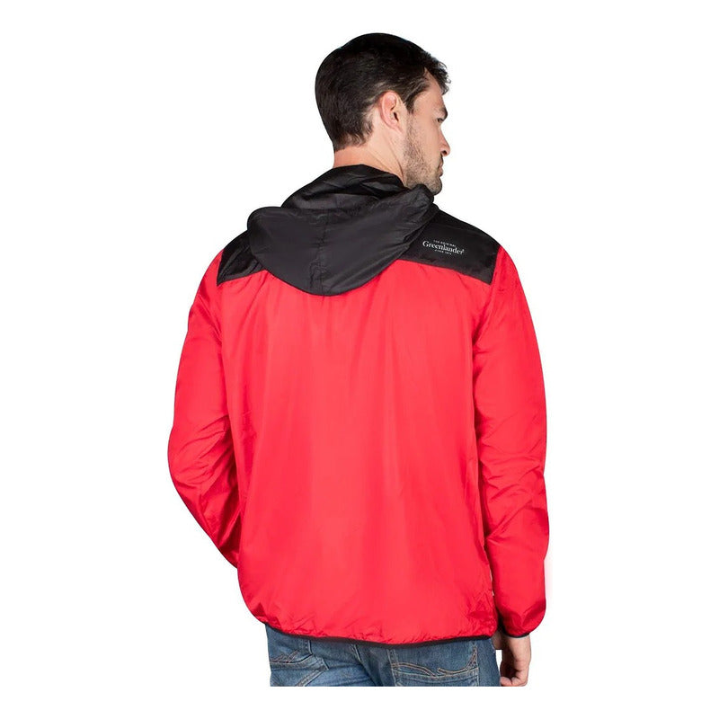 Chamarra Rompevientos Empacable Cw80 Marca Greenlander®