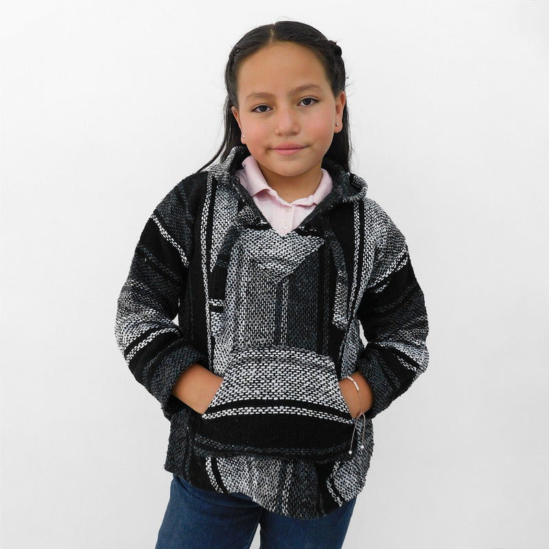 Sudadera Canguro Artesanal De Jerga Infantil