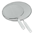 Juego 2 Pz Tapa Anti-salpicaduras 21 Y 29cm Marca Metaltex® Blanco Tapa Antisalpicadura