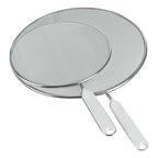 Juego 2 Pz Tapa Anti-salpicaduras 21 Y 29cm Marca Metaltex® Blanco Tapa Antisalpicadura
