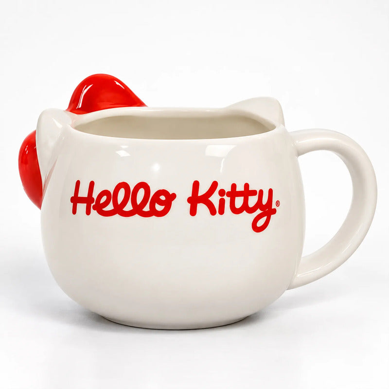 Taza Tarro De Cerámica 3d Hello Kitty 590ml Estilo Kawaii Multicolor Hello Kitty