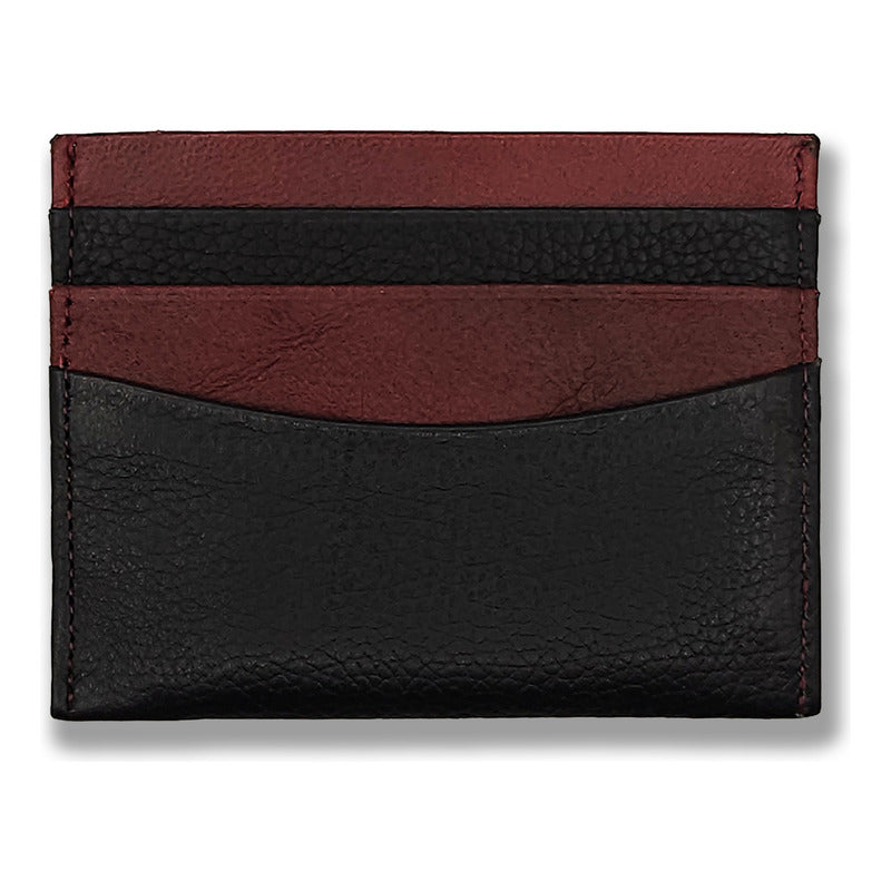 Tarjetero De Piel 7 Ranuras Mod.413 Marca Giron®