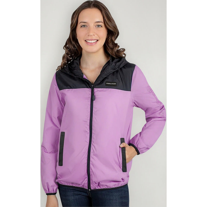 Chamarra Rompevientos Empacable Cw80 Marca Greenlander®