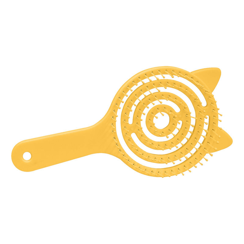 Cepillo Hueco Anti Enredos Cabello Grueso Y Delgado Flori®