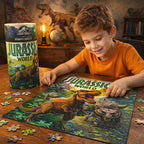 Rompecabezas Cilindro 60 Pz Jurassic World Marca Novelty®