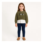 Conjunto Para Niña Pantalon+sueter Mod.4743 Marca Mayoral®