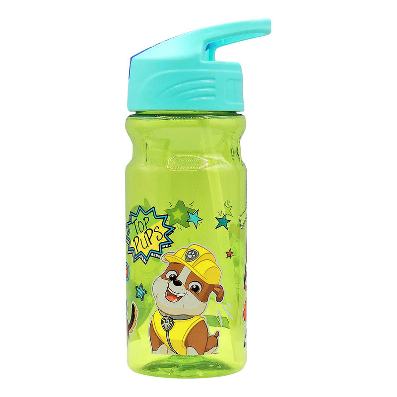 Botella De Agua Ligera Con Manija Para Niños Varios Diseños Paw Patrol 1669-1145