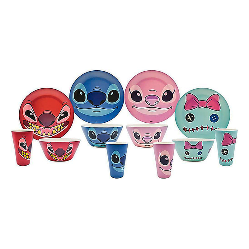 Vajilla De Bambú 12pz Eco Friendly Diseños Infantiles