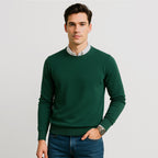 Suéter Para Hombre Básico De Punto Fino E55301 Marca Bobois®