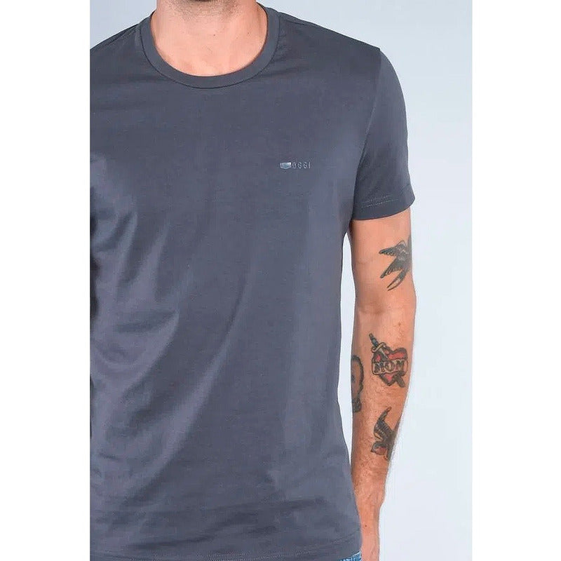 Playera Cuello Redondo Marca Oggi® Mod.xplbasic