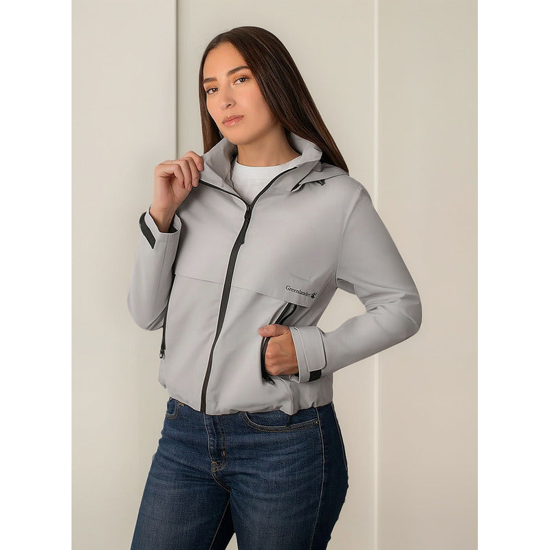 Chamarra Para Dama  Mod.cw89-pol7265 Marca Greenlander®