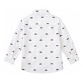 Camisa Estampada Para Niño Mod. 4121 Marca Mayoral® Blanco Carritos 2