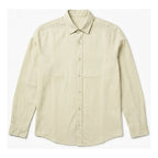 Camisa Lino Regular Fit Para Hombre Mod. Le2601 Roosevelt® Beige Lisa M