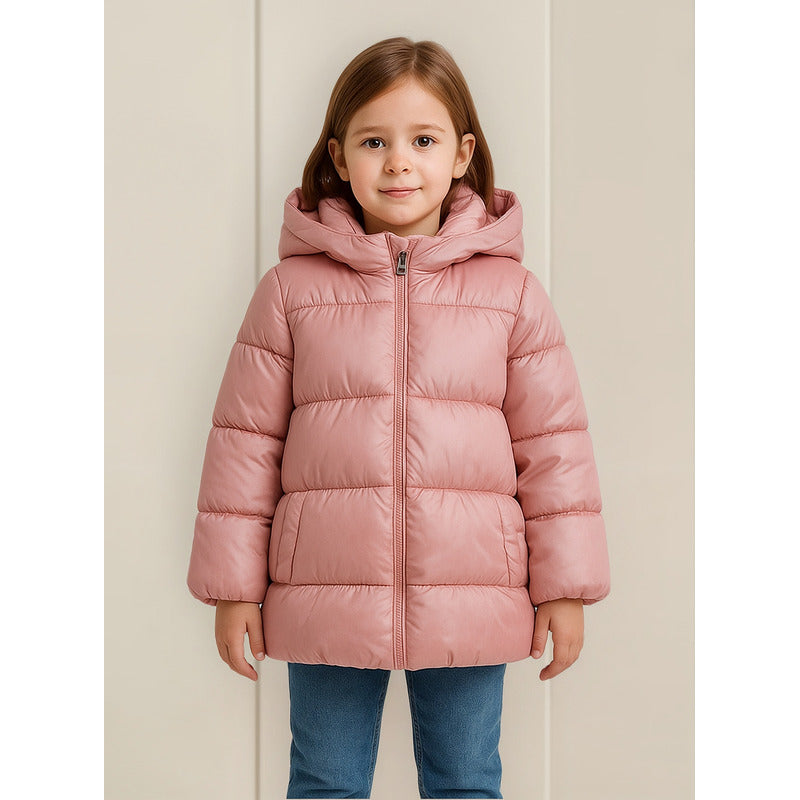 Chamarra Para Niña Mod.4443 Colorete Marca Mayoral® Colorete 7 Años Capitonado