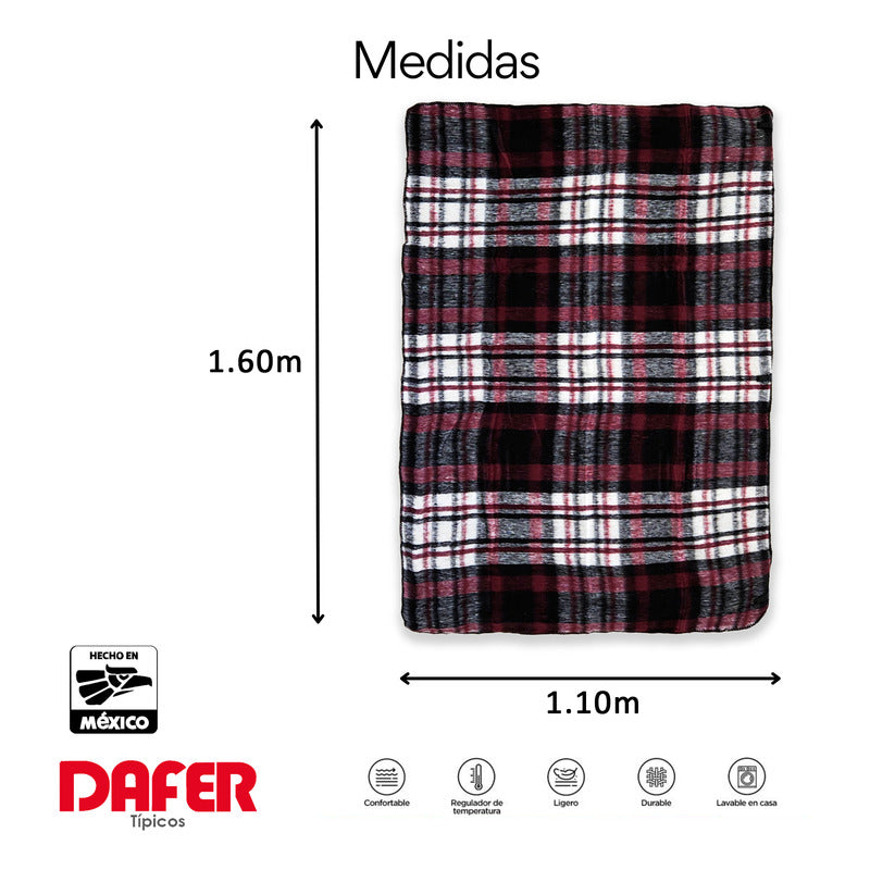 Frazada Artesanal Decorativa Mexicana Multiusos 160x110cm
