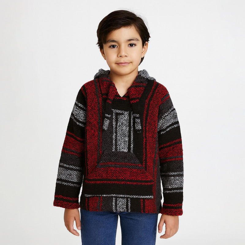 Sudadera Canguro Artesanal De Jerga Infantil