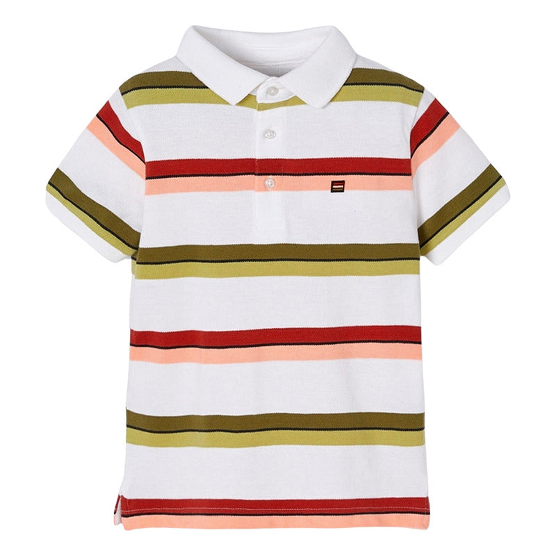 Playera Polo Para Niño Mod.3110 Tortuga Marca Mayoral®
