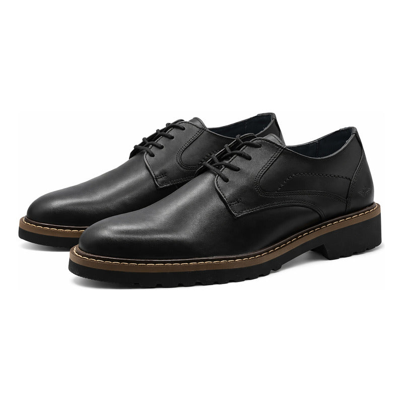Zapato Formal Para Hombre Mod. D21257522 Marca Dockers® Negro Lisa 26 Mx
