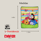 Cunero Raschel 140x110cm Providencia® Bébes Animados
