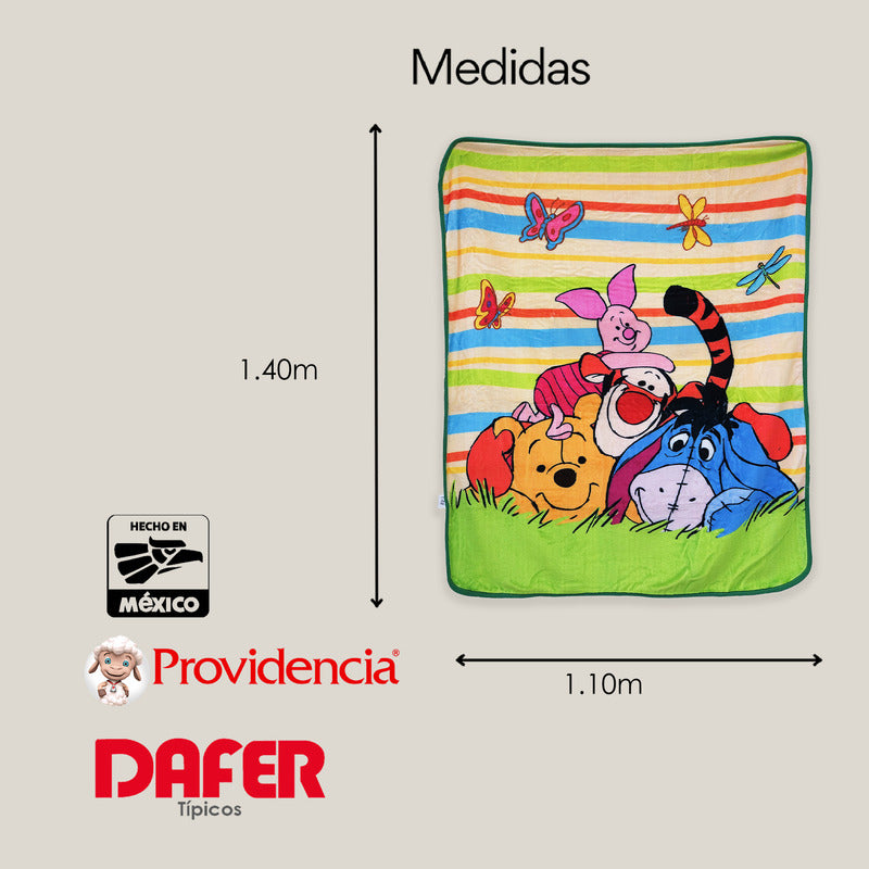 Cunero Raschel 140x110cm Providencia® Bébes Animados