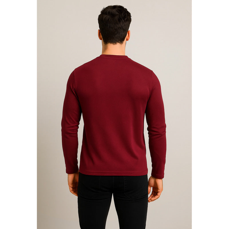 Playera Casual De Caballero Mod. A55311 Marca Bobois®