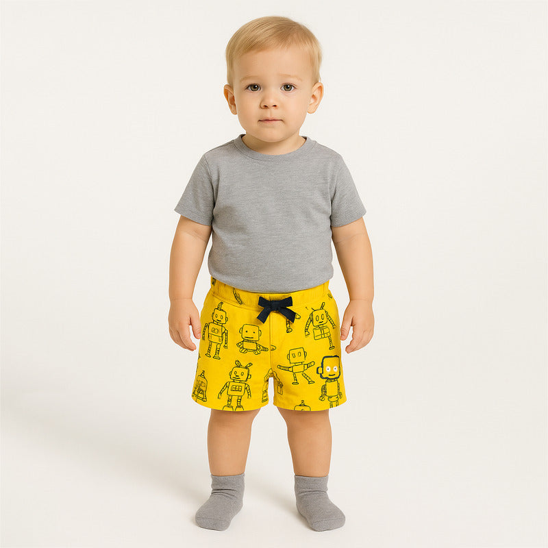 Short De Niño Con Estampado Mod.017-6001al Marca Losan®