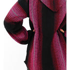 Suéter Poncho Canguro Artesanal Hoodie Acrilico Colores