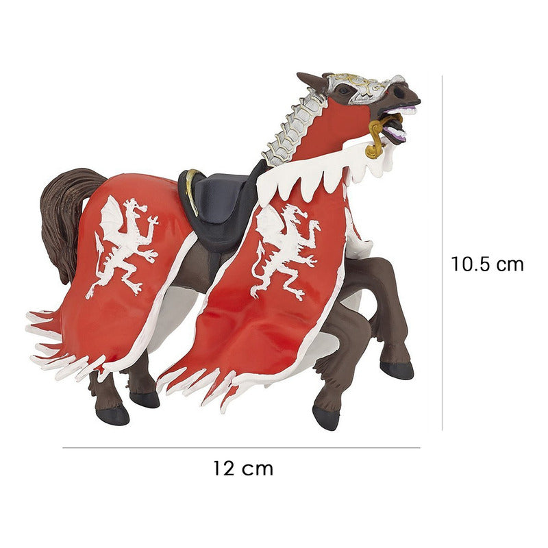 Figura Coleccionable Caballos Mundo Medieval Marca Papo®