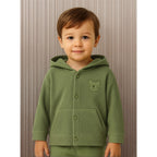 Sudadera De Niño Con Capucha Mod.1472 Marca Mayoral® 18 Meses Verde Musgo