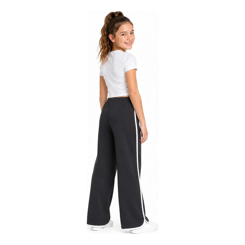 Pantalón Para Niña Mod.6556 Marca Mayoral® Gris Oscuro Lisa 14 Años