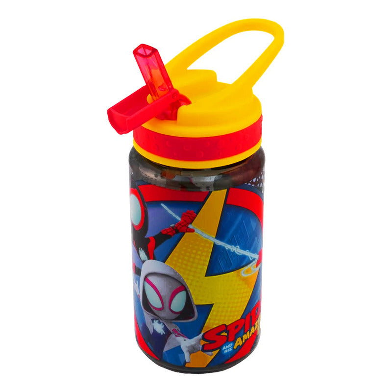 Botella De Agua 500 Ml Para Niños Con Aza